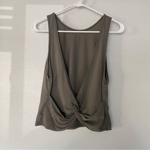 Lululemon open-back tank top